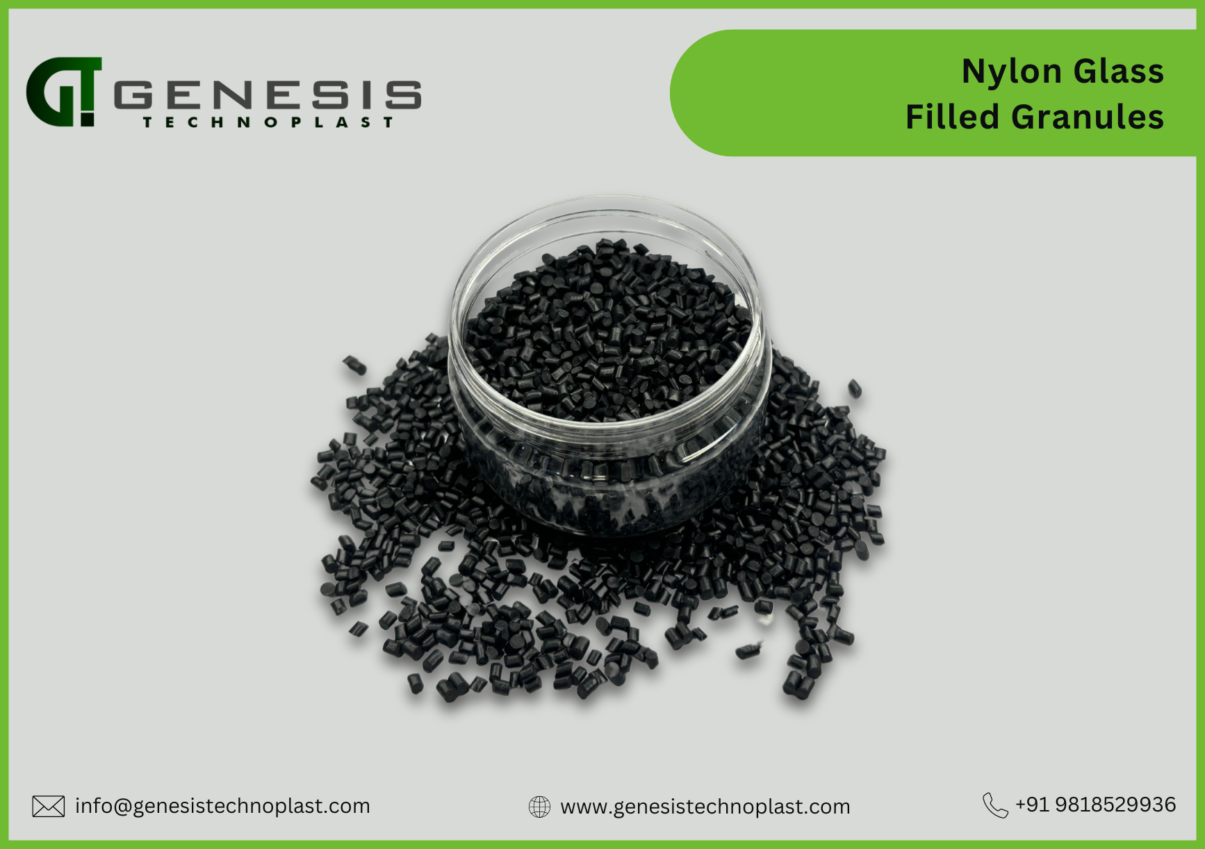 Genesis technoplast plastic granules manufacturer: Nylon Glass Filled Granules